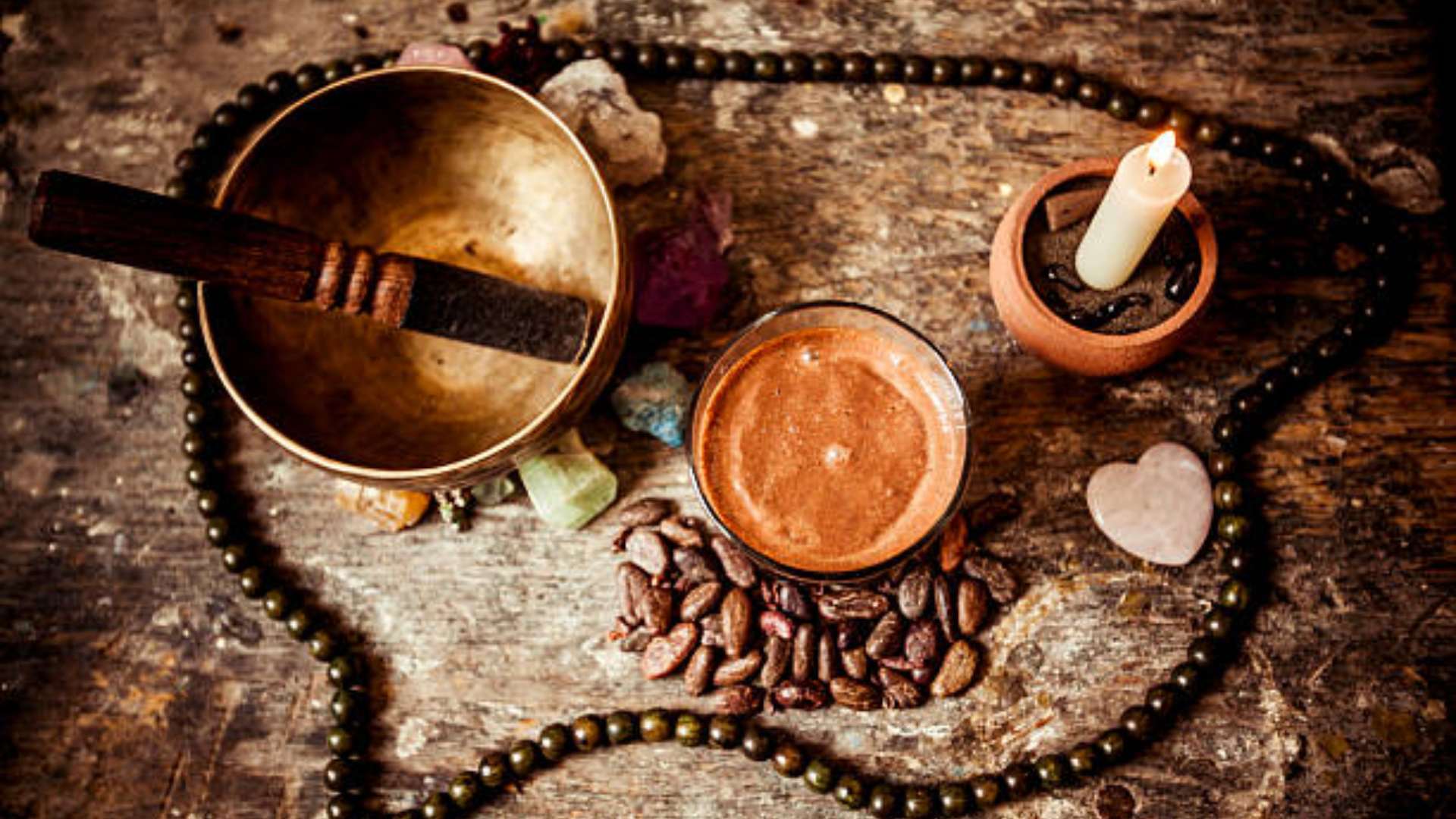 heart opening with cacao