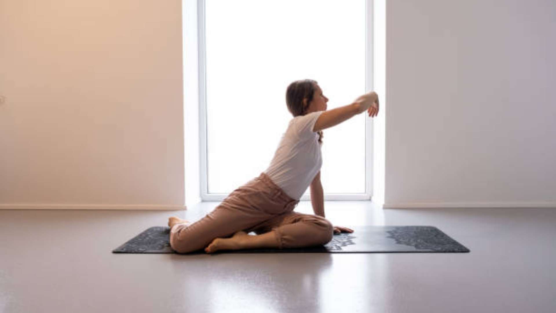 A person practicing daily mindfulness and relaxation techniques to calm their nervous system in under 10 minutes.