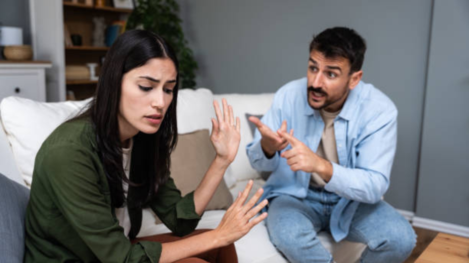 Person struggling with saying no, feeling emotional stress and crisis.